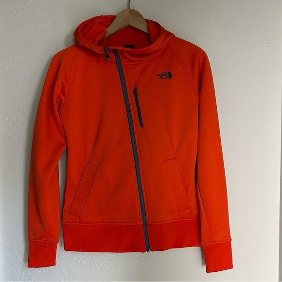 The North Face Orange Full Zip UP Hoodies Jacket Size: XS - Picture 15 of 15